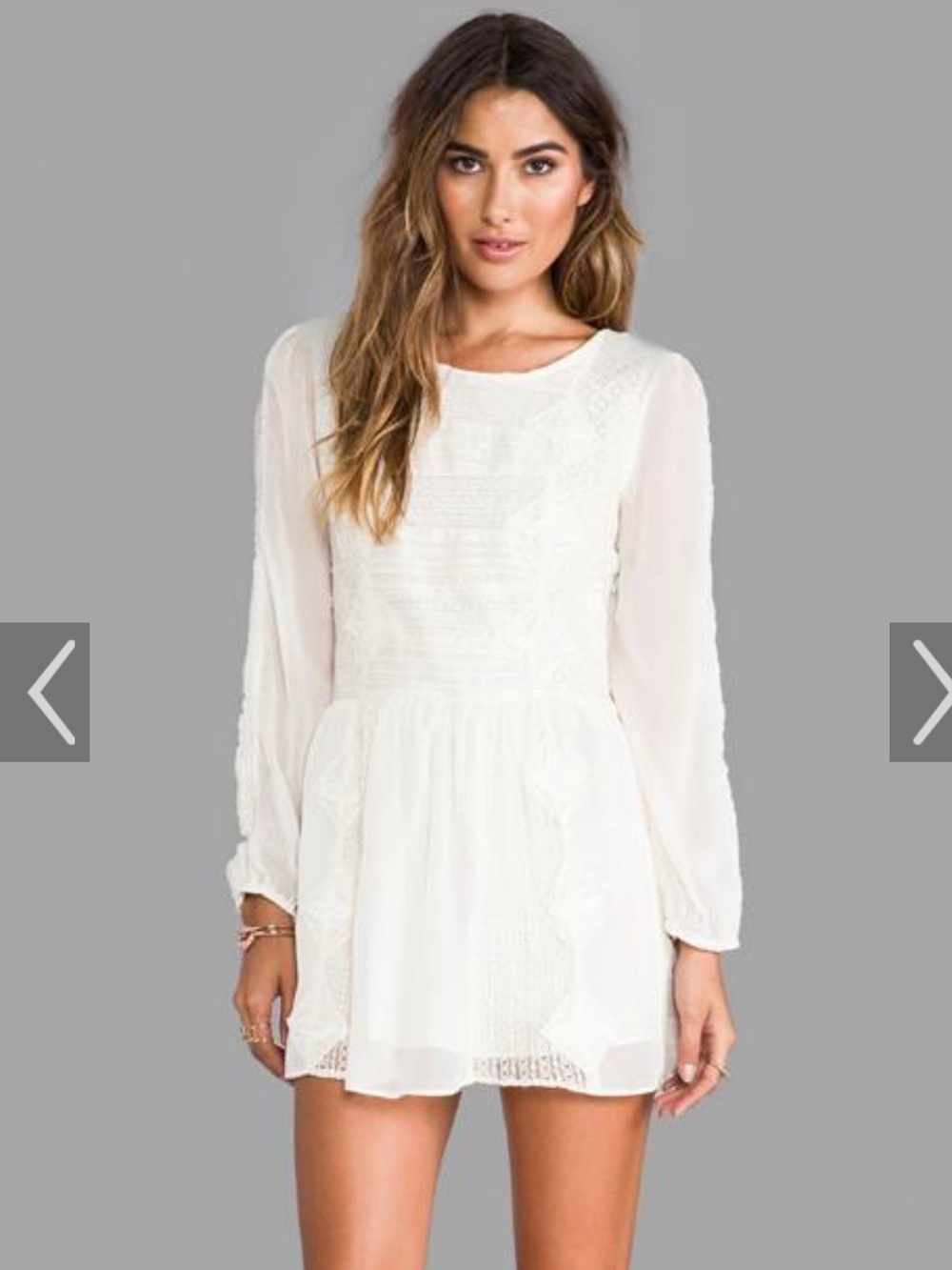 Vintage Free People “Leigh” Ballet Core Lace Dress